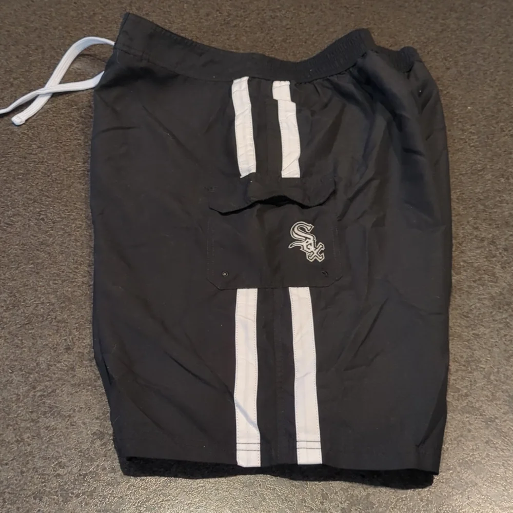 SALE 2/$6 White Sox Swim Shorts - Picture 1 of 4